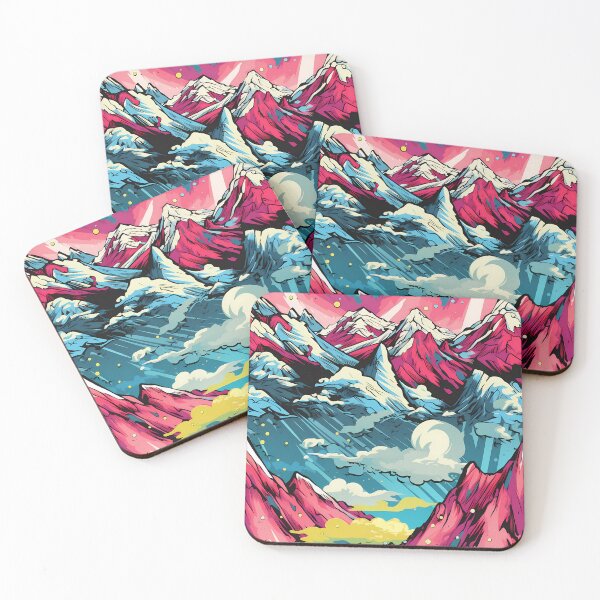 Item preview, Comic Book Pop Art "Mystic Mountains" #7 designed and sold by CareToCanvas.