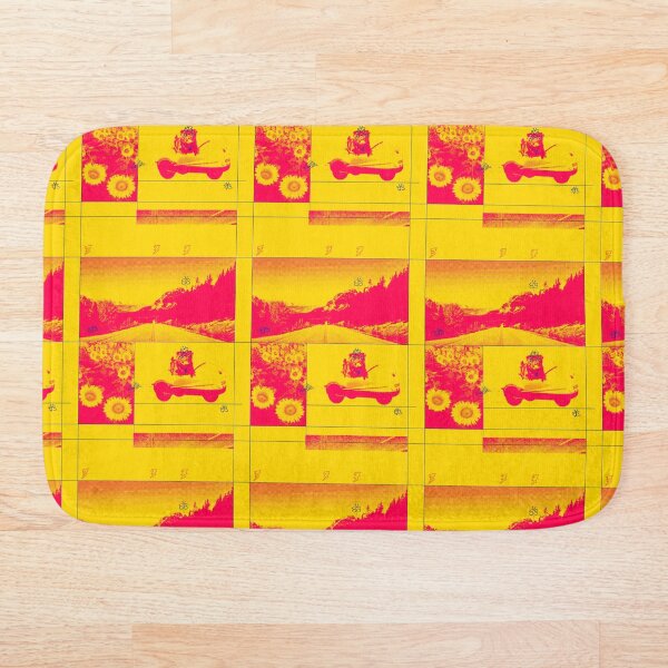 Item preview, Absurd Driving Pug with Sunflowers designed and sold by Zilo Arts.