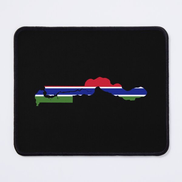 Item preview, Gambian Map designed and sold by feether-store.