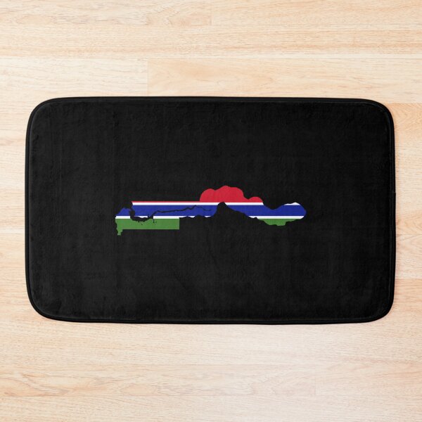 Item preview, Gambian Map designed and sold by feether-store.