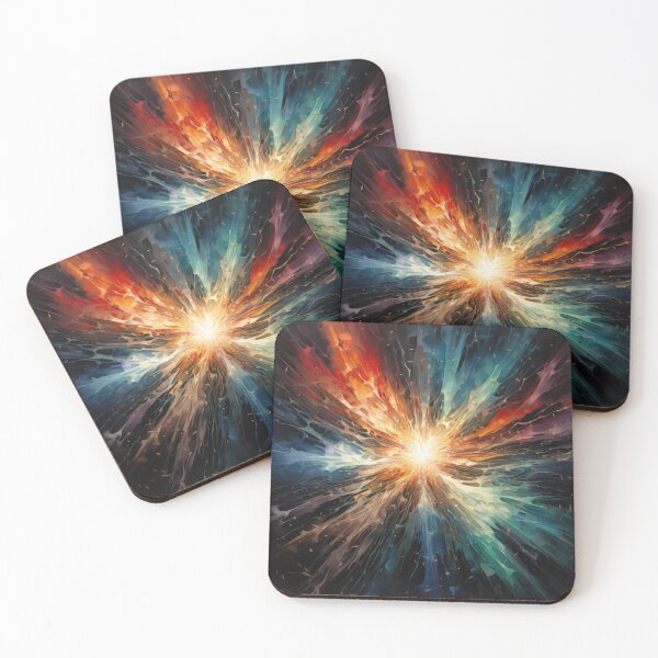 Item preview, Explore "Simplistic & Minimalistic Star Collision Art" designed and sold by ArtificialGenes.