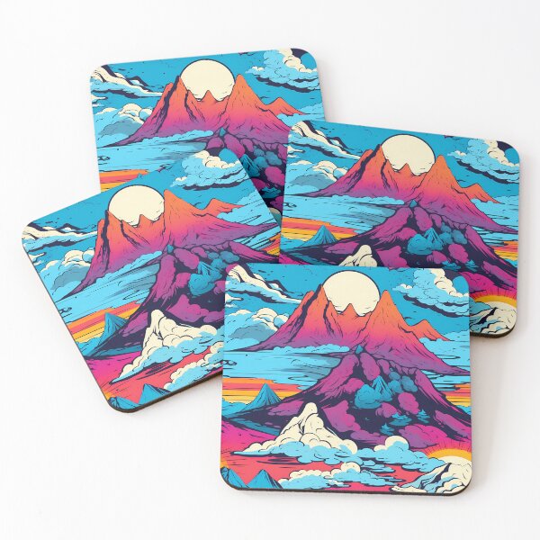 Item preview, Comic Book Pop Art "Mystic Mountains" #11 designed and sold by CareToCanvas.