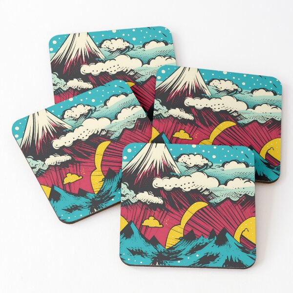 Item preview, Comic Book Pop Art "Mystic Mountains" #12 designed and sold by CareToCanvas.
