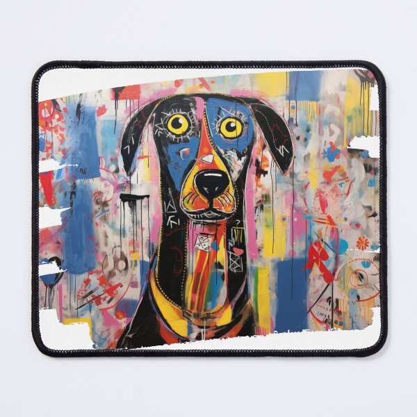 Item preview, Abstract Dog, Cartoon, Colorful designed and sold by ChristyPatino.