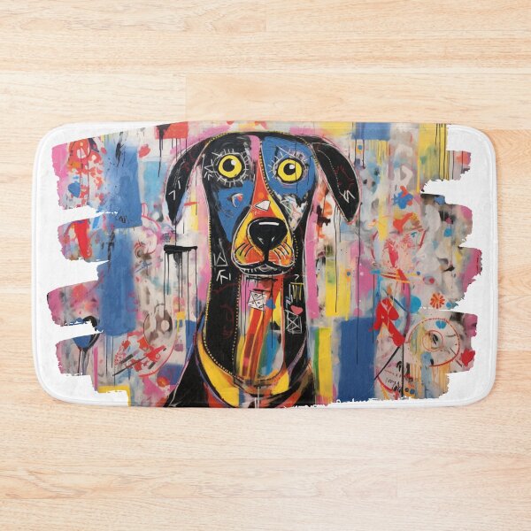 Item preview, Abstract Dog, Cartoon, Colorful designed and sold by ChristyPatino.
