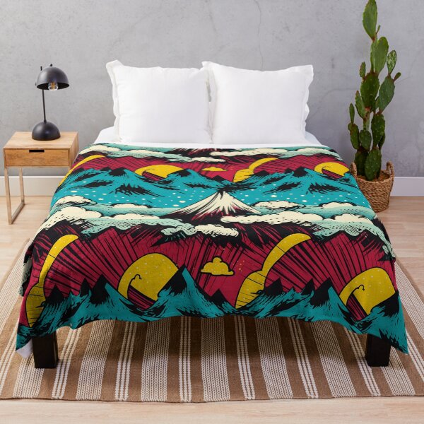 Item preview, Comic Book Pop Art "Mystic Mountains" #12 designed and sold by CareToCanvas.