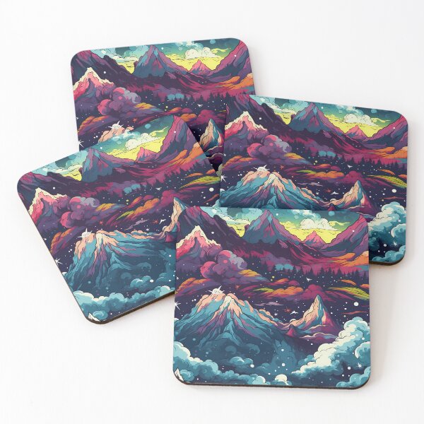Item preview, Comic Book Pop Art "Mystic Mountains" #15 designed and sold by CareToCanvas.