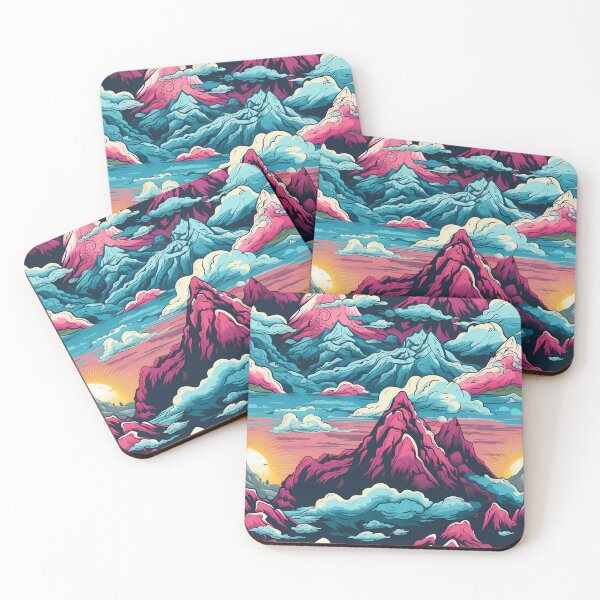 Item preview, Comic Book Pop Art "Mystic Mountains" #16 designed and sold by CareToCanvas.