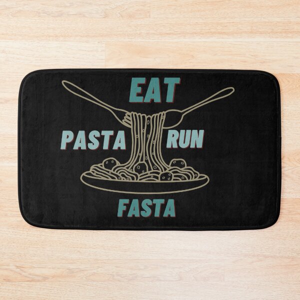 Item preview, eat pasta run fasta designed and sold by Jemsruk.