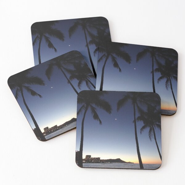Item preview, Tropical Dawn Waikiki Hawaii designed and sold by kevin smith  skystudiohawaii.