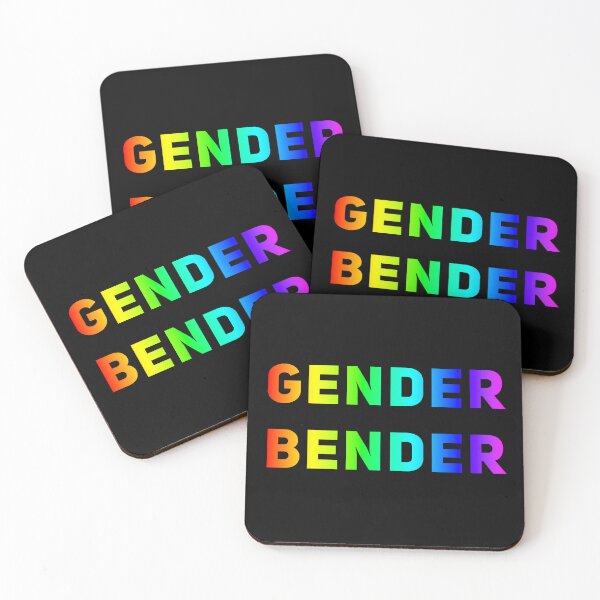 Item preview, Rainbow Gender Bender T-shirt, Non-Binary Gender Pronoun LGBTQ Pride T-shirt designed and sold by doofking.