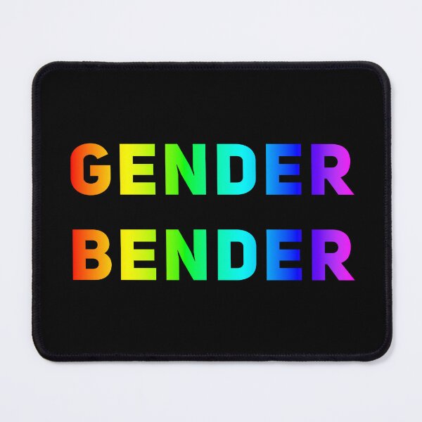 Item preview, Rainbow Gender Bender T-shirt, Non-Binary Gender Pronoun LGBTQ Pride T-shirt designed and sold by doofking.