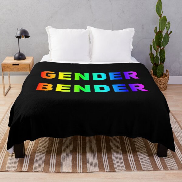 Item preview, Rainbow Gender Bender T-shirt, Non-Binary Gender Pronoun LGBTQ Pride T-shirt designed and sold by doofking.