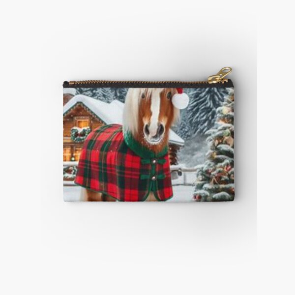 Item preview, The Christmas horse at the chalet. designed and sold by Karine Dupras.