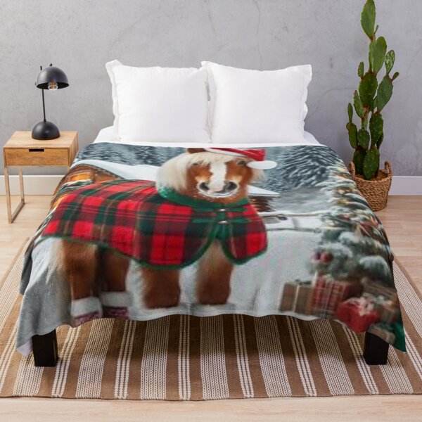 Item preview, The Christmas horse at the chalet. designed and sold by Karine Dupras.