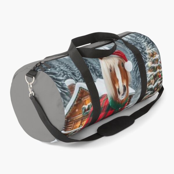Item preview, The Christmas horse at the chalet. designed and sold by Karine Dupras.