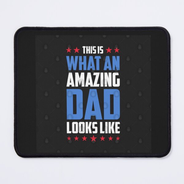 Item preview, fathers day this is what an amazing dad looks like t-shirt designed and sold by Deadliness45.