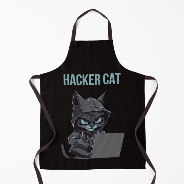 Item preview, Hacker Cat is a mysterious and mischievous digital feline, with a sleek and pixelated appearance designed and sold by Studio-wzory.
