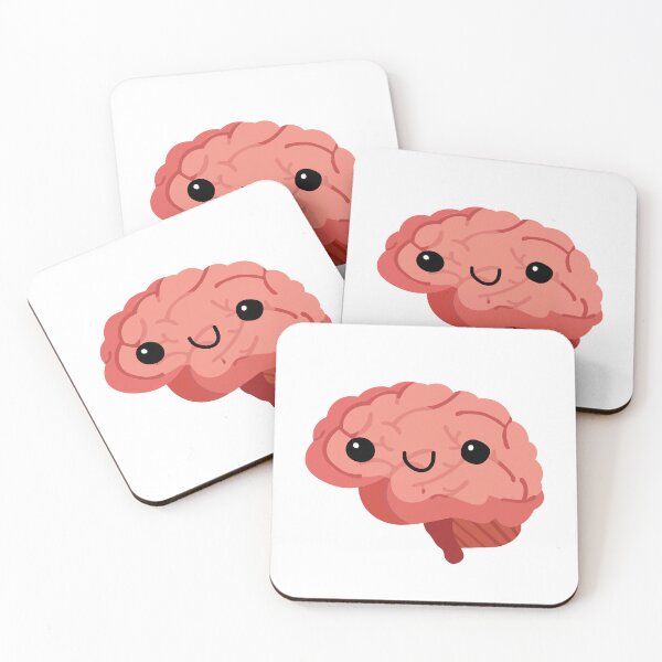 Item preview, Kawaii cute brain designed and sold by Ameus.