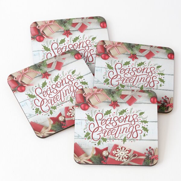 Item preview, Season's Greetings Red & Green Presents! designed and sold by TidyKitchenInc.