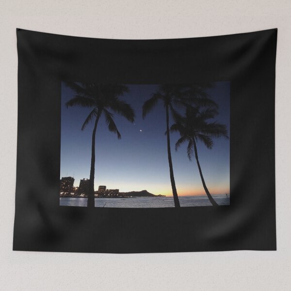 Item preview, Tropical Dawn Waikiki Hawaii designed and sold by kevin smith  skystudiohawaii.