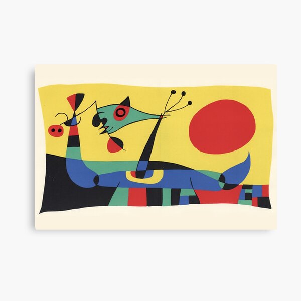 Aperçu de l'œuvre Joan miro oeuvre joan miro peintures joan miró joan miro dessin créée et vendue par Rayscompany.