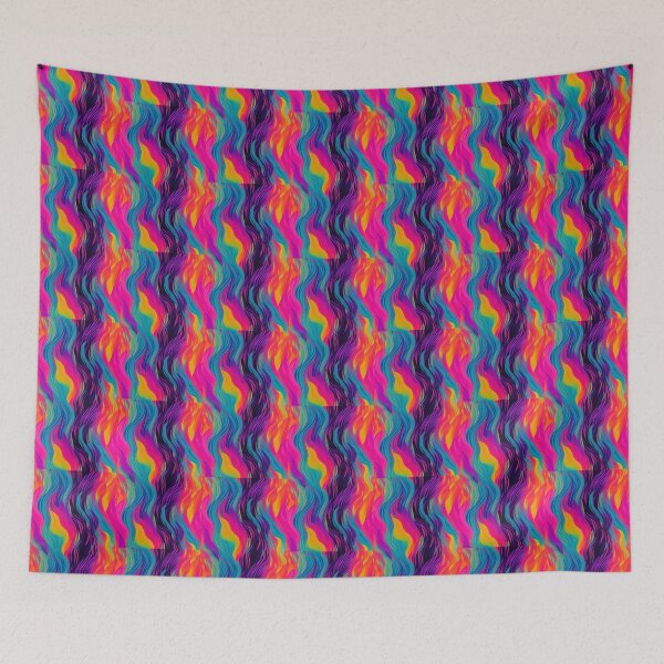 Item preview, Ethereal Waves - Funky & Colorful designed and sold by polaroidgaze.