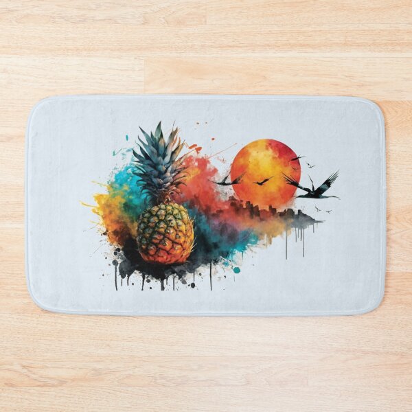 Item preview,  Anatomy Of Realistic Pineapple and ripe pineapple and Sun designed and sold by fatydesignspace.