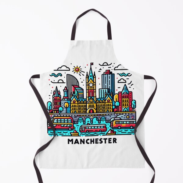Item preview, MANCHESTER Pop Art designed and sold by PickledjoArt.