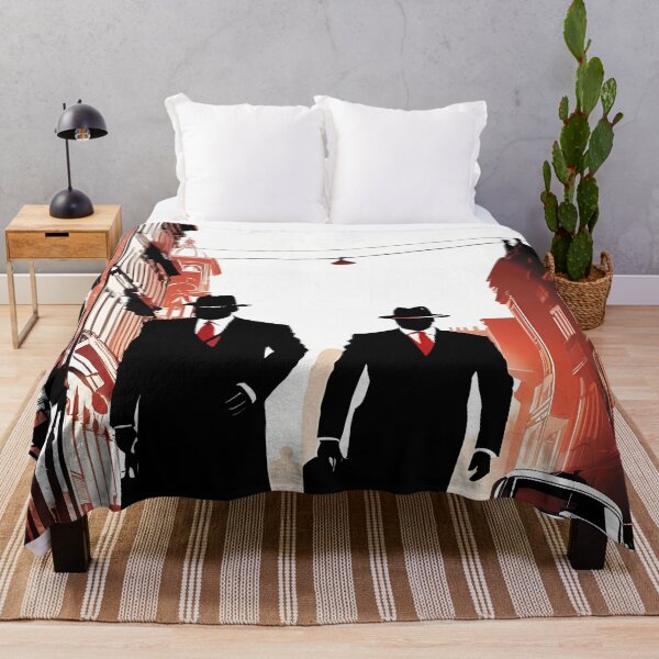 Item preview, Silent Intrigue: Silhouettes That Reveal Mafia Secrets designed and sold by Artedig.