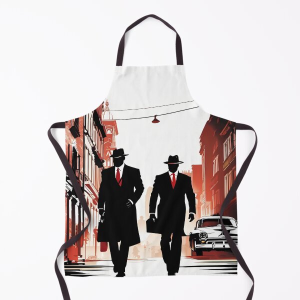 Item preview, Silent Intrigue: Silhouettes That Reveal Mafia Secrets designed and sold by Artedig.