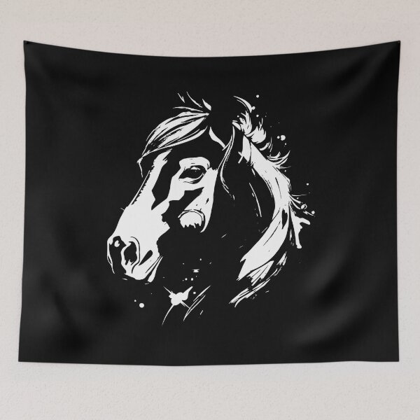 Item preview, Horse in White designed and sold by Myriam Iart.