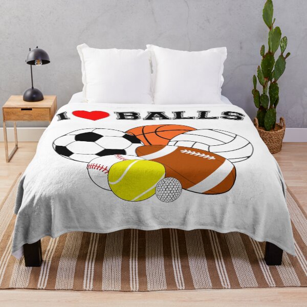 Item preview, I love balls / I heart balls designed and sold by Signs for Dark Times.