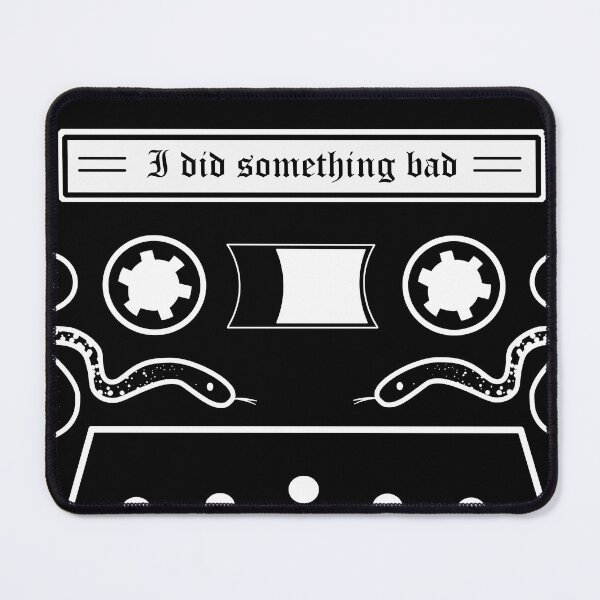 Item preview, i did something bad cassette designed and sold by hatgan.