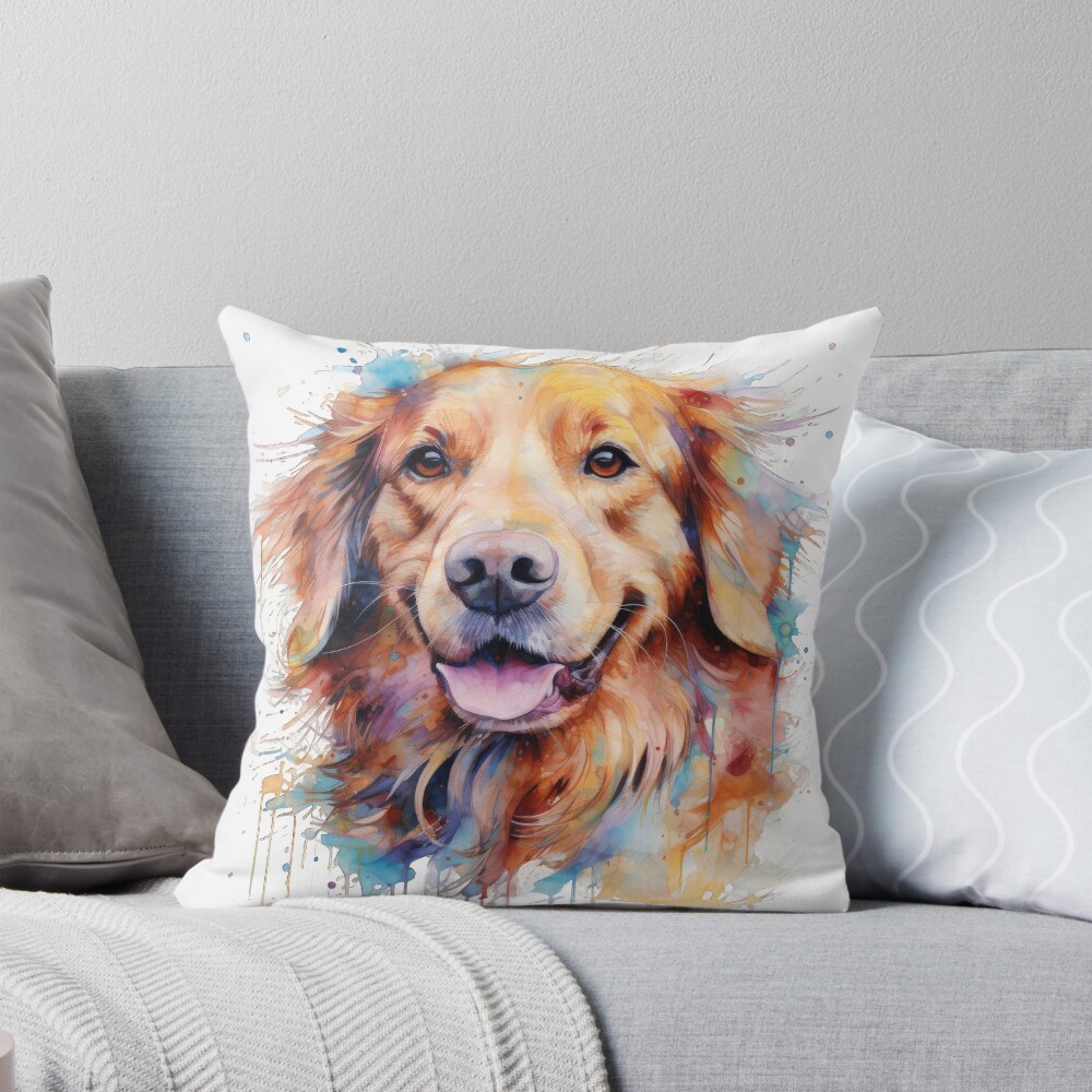 Item preview, Throw Pillow designed and sold by ReverseBleach.