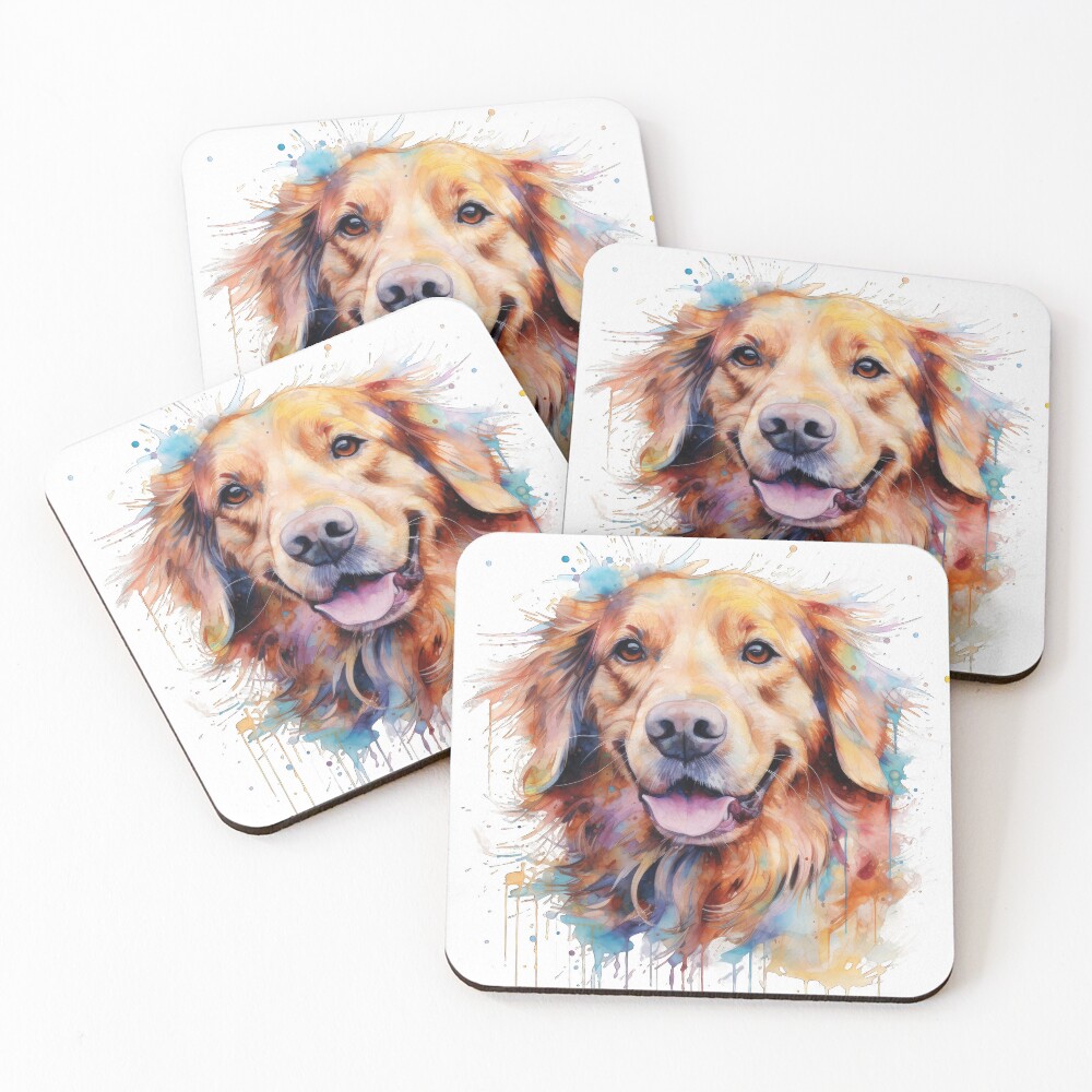 Item preview, Coasters (Set of 4) designed and sold by ReverseBleach.