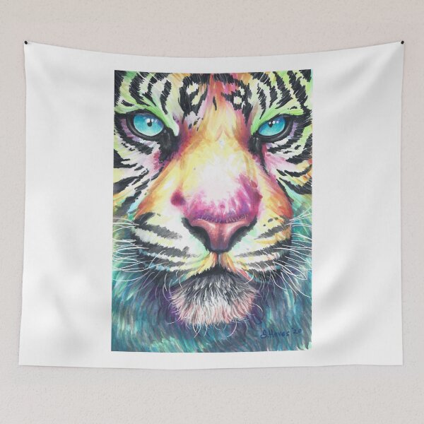 Item preview, Colorful Tiger designed and sold by Steven Hayes.