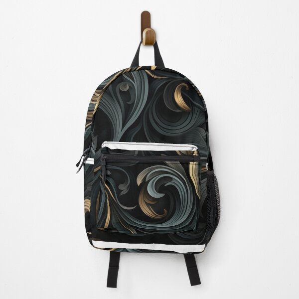 Item preview, Obsidian Black and Gold Pattern Design designed and sold by Amiran-Devi Grimm.