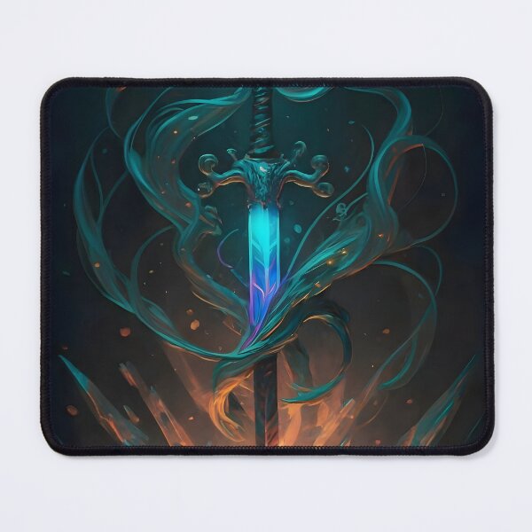Item preview, Ethereal Flameblade - Intricate Fantasy Sword Art designed and sold by DragonRealms.