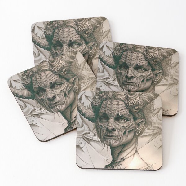 Item preview, Demon  designed and sold by MatrixTattoo.