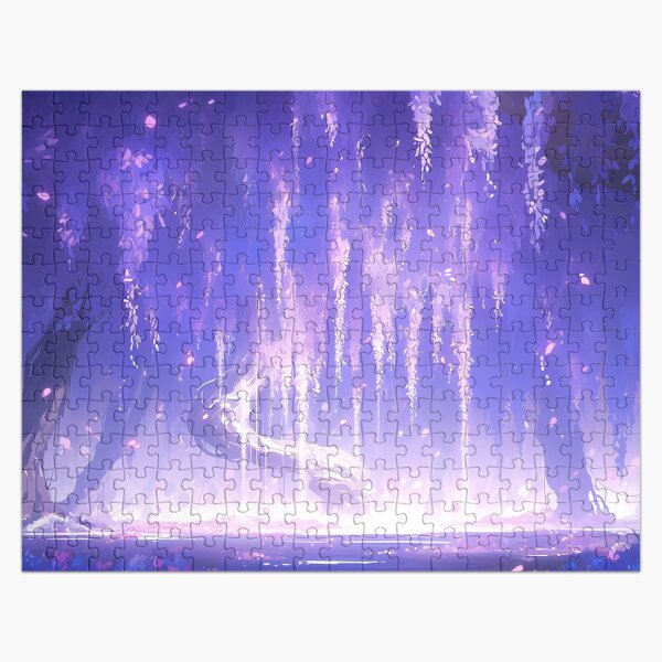 Item preview, Wisteria Wonderland: A Mystical Forest Realm designed and sold by EmeraldeaArt.