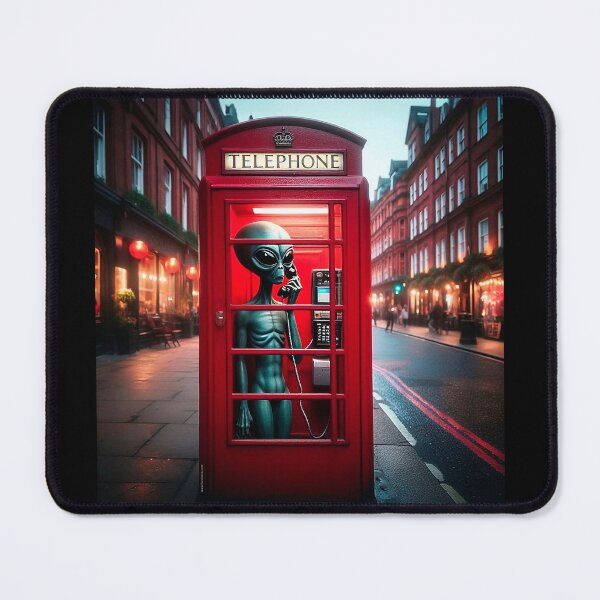 Item preview, Calling Home - Aliens in London designed and sold by FotoLibreStudio.