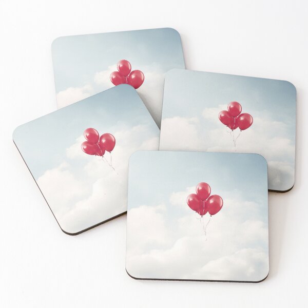 Item preview, Red balloons at the sky designed and sold by Lanartdesign.