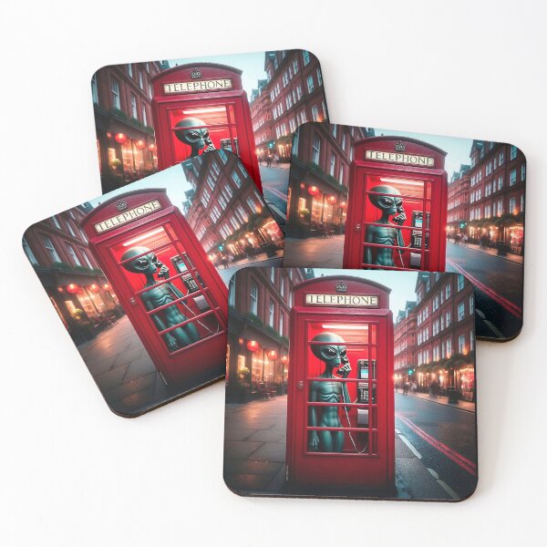 Item preview, Calling Home - Aliens in London designed and sold by FotoLibreStudio.