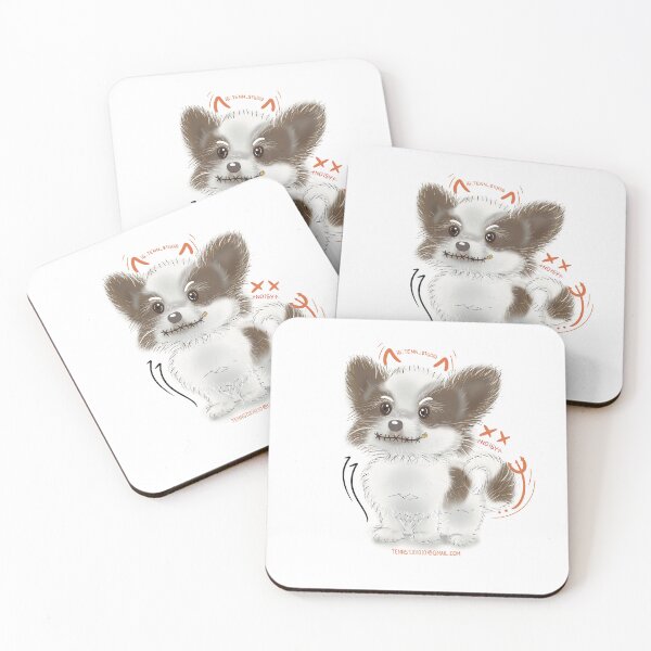 Item preview, ‘Noisy” the devil Chihuahua designed and sold by tennstudio.