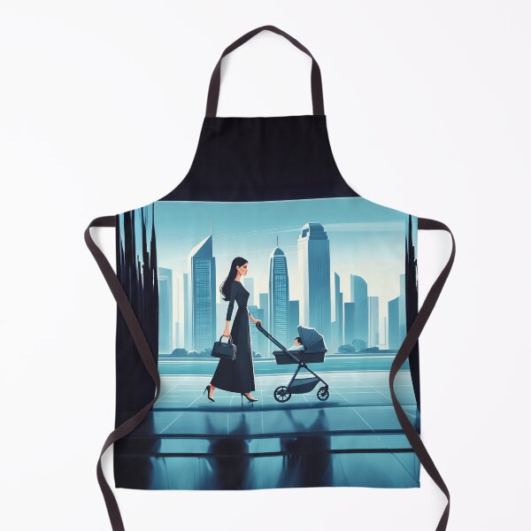 Item preview, Stroll Through the Cityscape - Mother and Child designed and sold by RevGens.