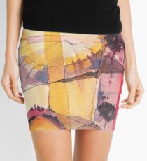 Fractured Sunset Mini Skirt