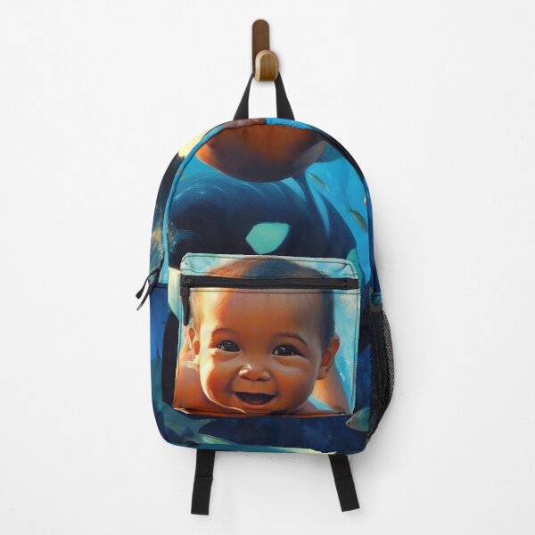 Item preview, Orca swims with baby for a better future designed and sold by Wallisart.