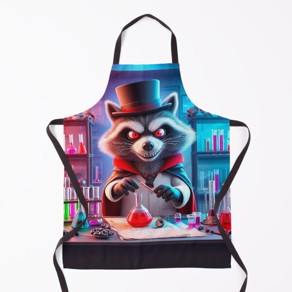 Item preview, Evil Scientist Raccoon designed and sold by FotoLibreStudio.