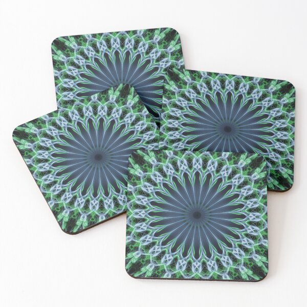 Item preview, Blue and green mandala designed and sold by JBlaminsky.